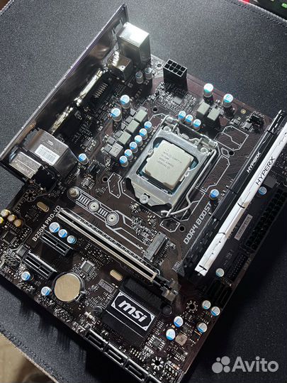 Комплект msi b250+core i3+16gb ddr4