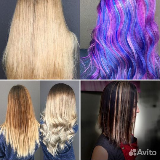 Сложное окрашивание волос