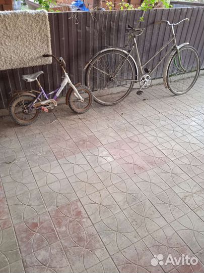 Детский велосипед, и дамский бу