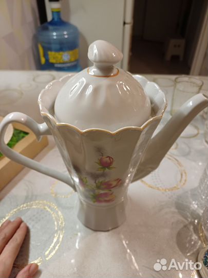 Чайник кофейник Коростенский фарфоровый завод,СССР