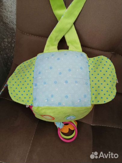 Развивающий мягкий кубик