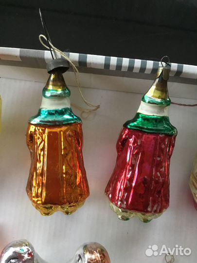 Ёлочные игрушки СССР