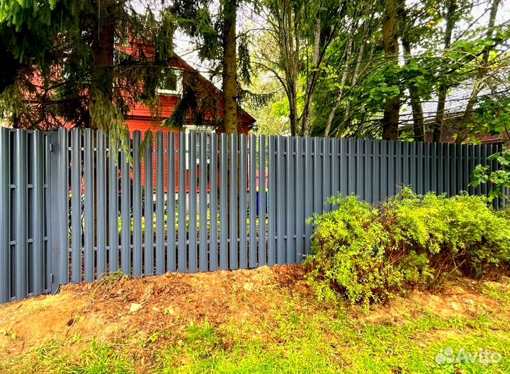 Забор под ключ от производителя