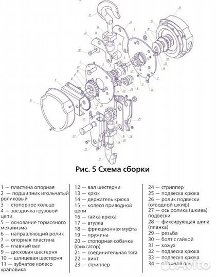 Таль цепная 2 т 6 м