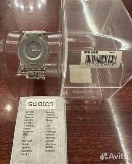 Часы swatch тонкие