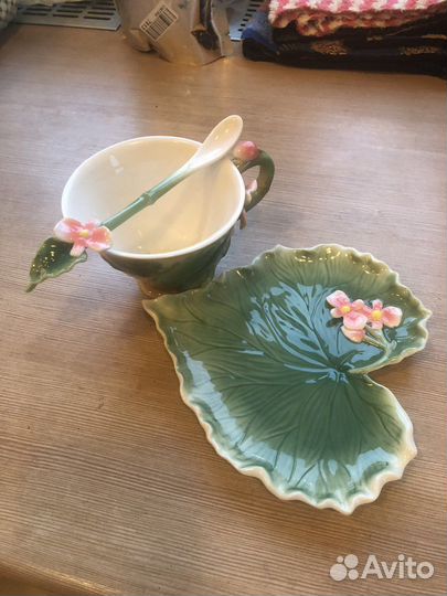 Чайная пара фарфор