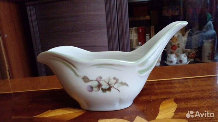 Соусник фарфор ссср. Винтаж