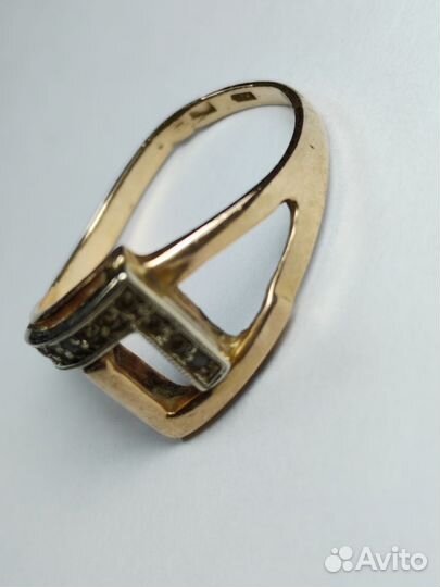 Золотое кольцо СССР женское