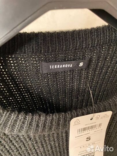 Свитер Terranova новый черный s