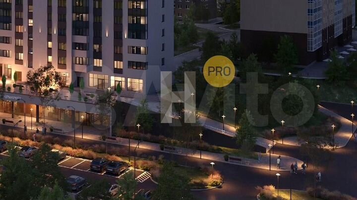 2-к. квартира, 74,7 м², 7/25 эт.