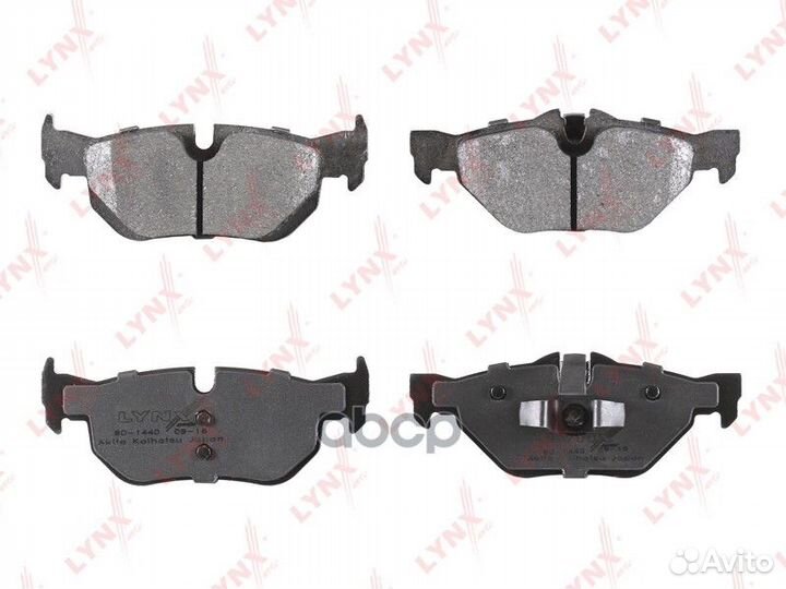 Колодки тормозные дисковые зад BD1440 lynxauto