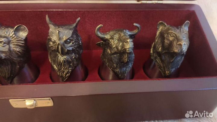 Подарочный набор рюмок-перевертышей