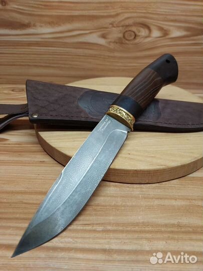 Нож охотничий хв5 Алмазка кованный