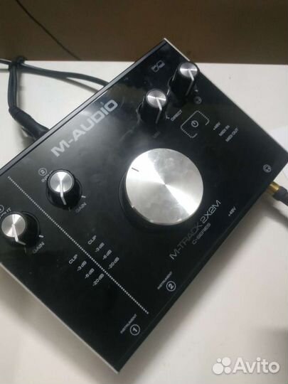Внешняя звуковая карта m-audio m track 2x2m