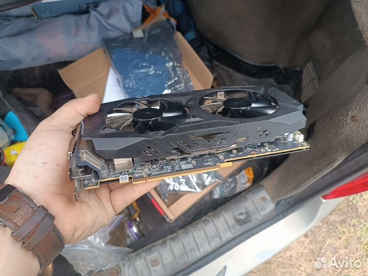 Видеокарта rx580 4gb PowerColor