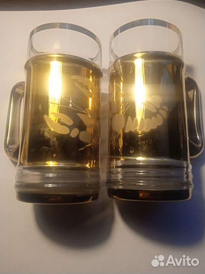 Кружка пивная Раки стекло