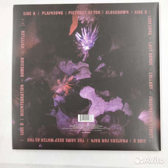 2xVinyl The Cure – Disintegration