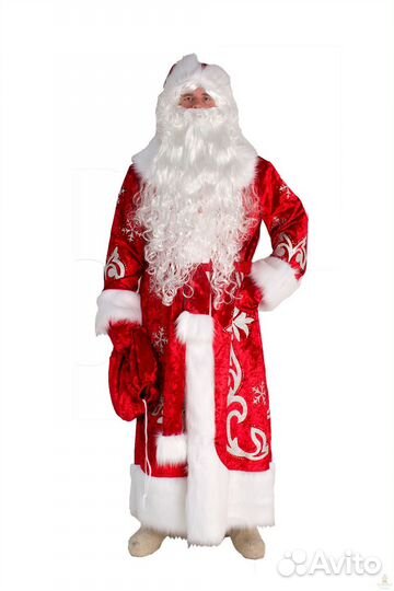 Карнавальный костюм деда мороза и снегурочки