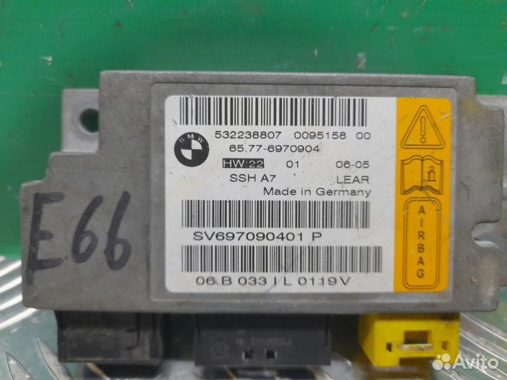 Блок управления Airbag SRS Bmw Е66