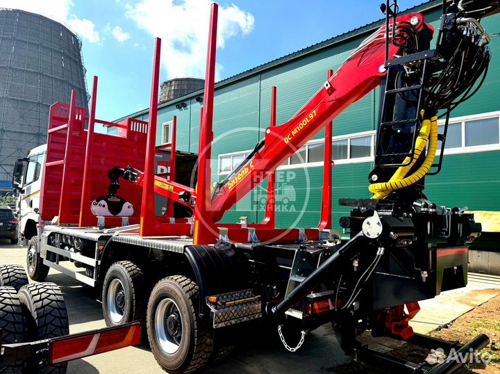 Лесовоз (сортиментовоз) Shacman X3000 с КМУ Велмаш-С, 2024