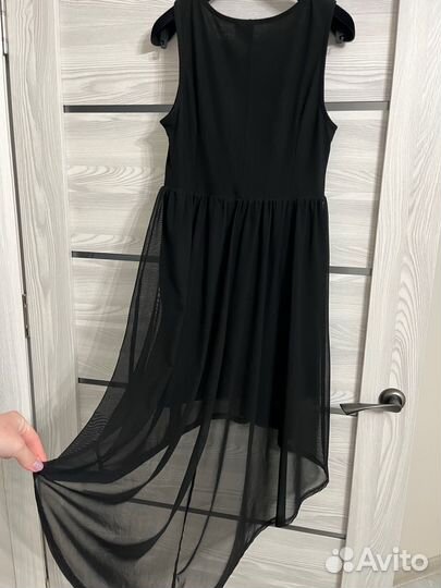 Платье женское HM с удлиненной фатиновой юбкой