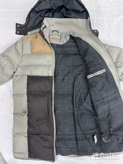 Пуховик зимний galliano