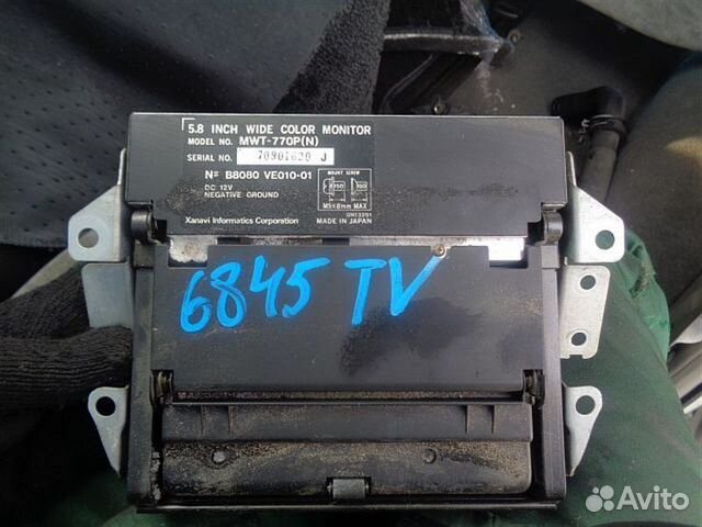 Телевизор салона Nissan Elgrand avwe50 1998