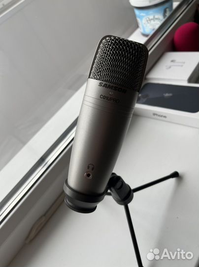 Микрофон студийный Samson c10UPro