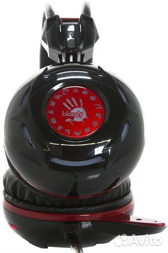 Наушники с микрофоном A4Tech Bloody G300 Black