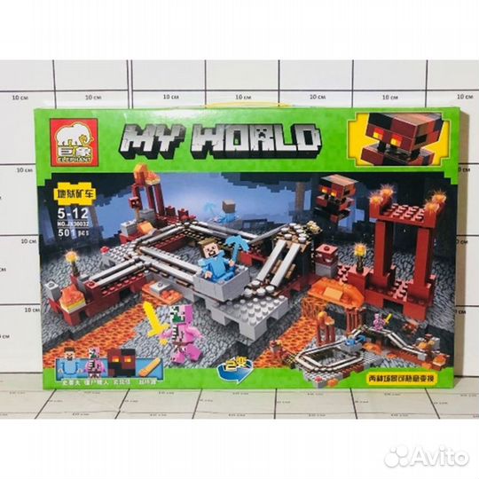 Лего майнкрафт 501 деталь