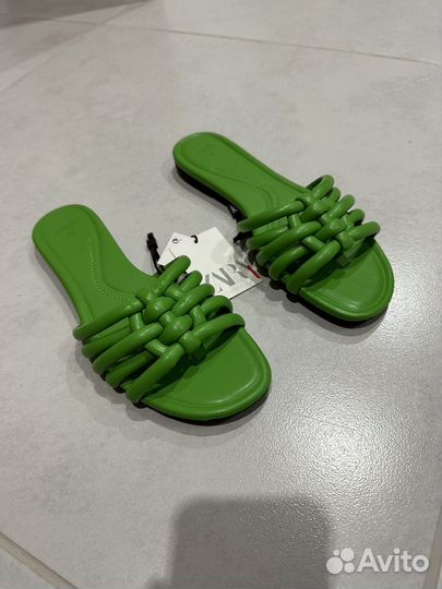 Шлепанцы zara