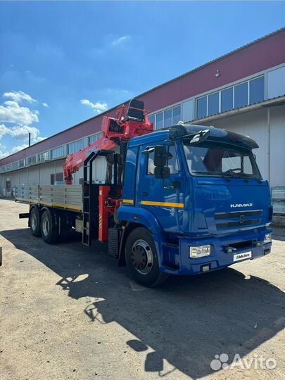 КАМАЗ 65117 с КМУ, 2014