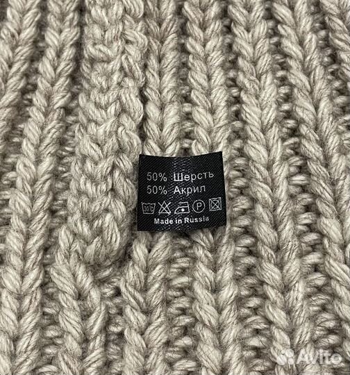 Комплект шапка и шарф женские