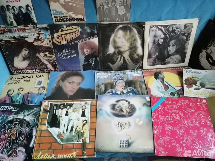 Виниловые пластинки СССР, за всё