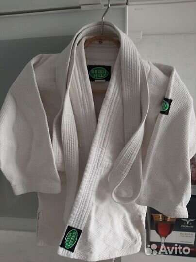 Кимоно для дзюдо на рост 120см