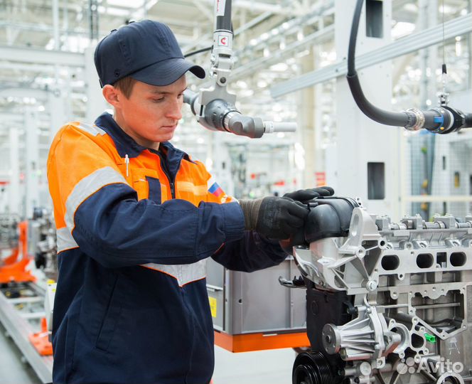 Разнорабочие на автозавод газ