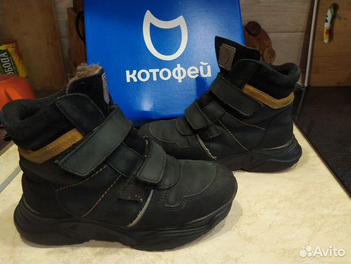 Зимние ботинки Котофей, р. 35