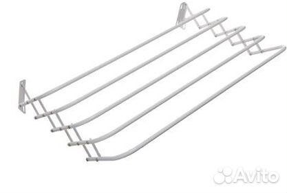 Сушилка для белья настенная раздвижная,сталь 60см