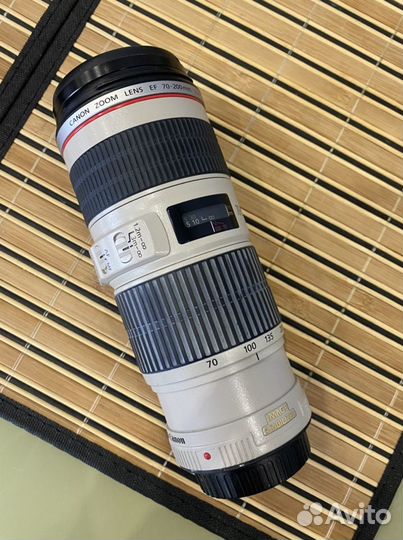Объектив canon 70-200 1:4 L lS