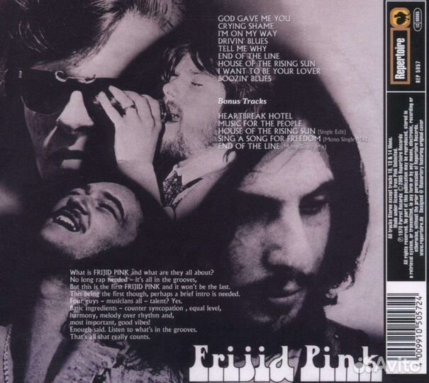 Frijid Pink - Frijid Pink (1 CD)