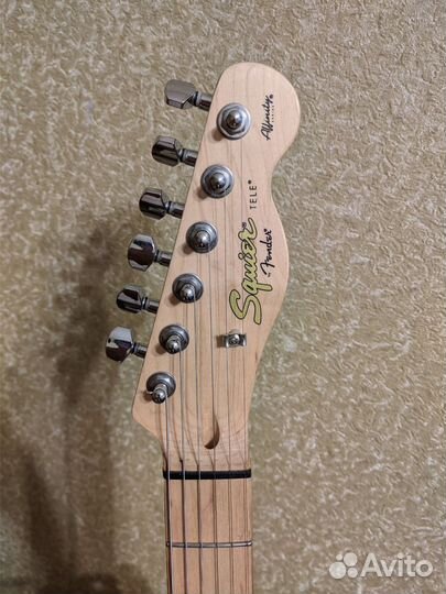 Гитара Squier telecaster + экранировка