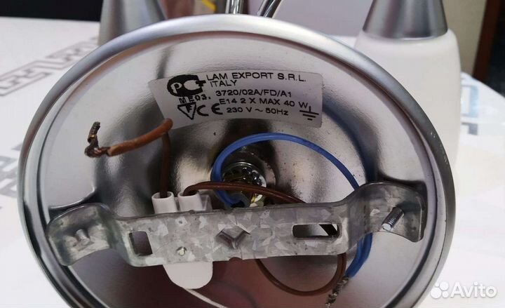 Настенный светильник бра италия