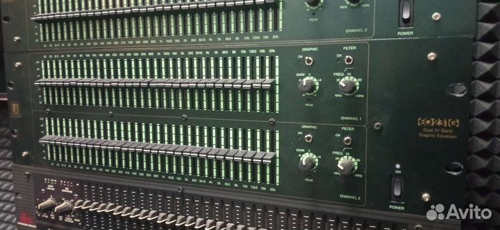 Эквалайзер LA audio eq231g Dbx 2231