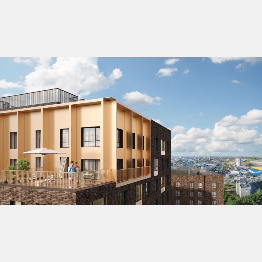 2-к. квартира, 66,6 м², 10/23 эт.