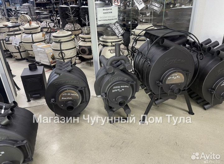 Печи отопительные на дровах