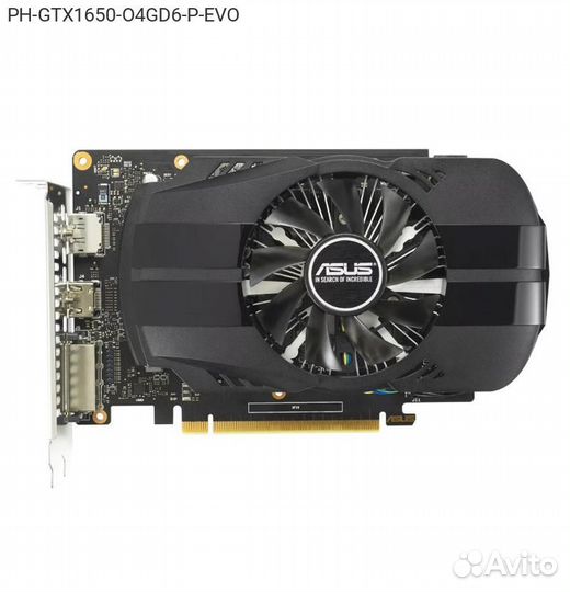 Видеокарта Asus nVidia GeForce GTX 1650 Phoenix OC