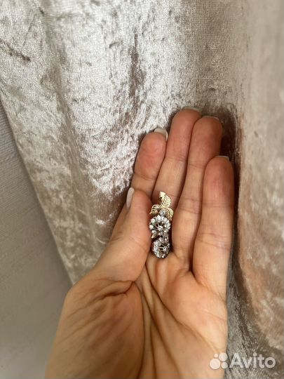 Серьги с бриллиантами СССР