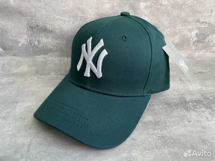 Бейсболка кепка NY зеленая