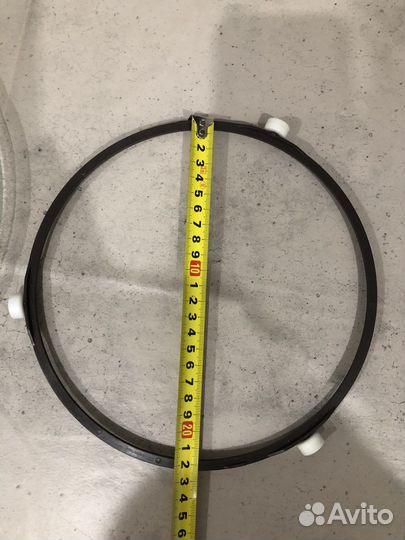 Тарелка для микроволновой печи и опорное кольцо