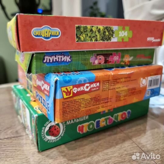 Пазлы, настольные игры